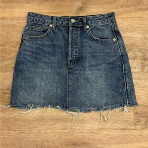 Free people Denim Skirt